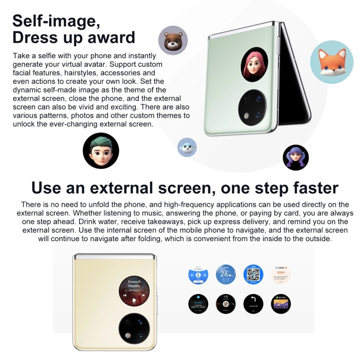 Dual Back Cameras, Side Fingerprint Identification, 6.9 inch + 1.04 inch HarmonyOS 3.0 Snapdragon 778G Octa Core up to 2.42GHz, Network: 4G, OTG, NFC, Not Support Google Play, 128GB Pink, 128GB Mint Green, 128GB Obsidian Black, 128GB Silver Dual Back Cameras, Side Fingerprint Identification, 6.9 inch + 1.04 inch HarmonyOS 3.0 Snapdragon 778G Octa Core up to 2.42GHz, Network: 4G, OTG, NFC, Not Support Google Play, 128GB Pink, 128GB Mint Green, 128GB Obsidian Black, 128GB Silver